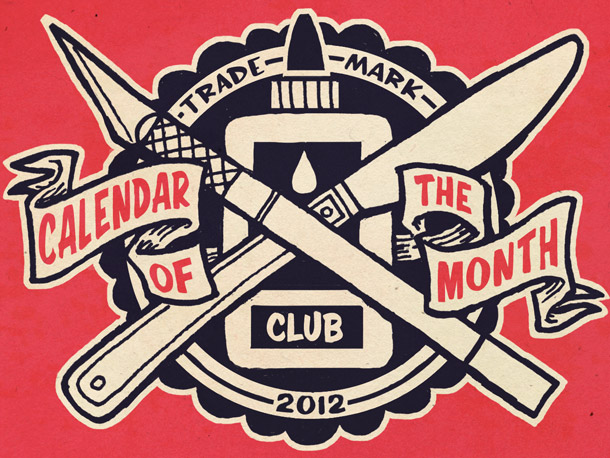 calendar of the month club logo